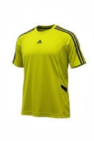 ADIDAS T SHIRT ATHLETIC GIALLO UOMO PRE OWNED S