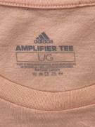 ADIDAS GRAPHIC TEE MINIMAL PINK WOMEN PRE OWNED L