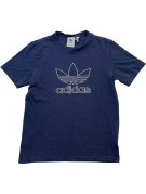ADIDAS GRAPHIC TEE RETRO NAVY UOMO PRE OWNED S