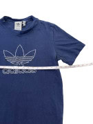 ADIDAS GRAPHIC TEE RETRO NAVY UOMO PRE OWNED S