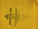 ADIDAS GRAPHIC TEE SPORTSWEAR YELLOW ΑΝΤΡΙΚΟ PRE OWNED M