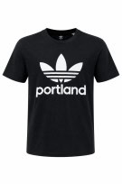 ADIDAS GRAPHIC TEE STREETWEAR BLACK ΑΝΤΡΙΚΟ PRE OWNED S