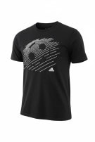 ADIDAS GRAPHIC TEE STREETWEAR NERO UOMO PRE OWNED M