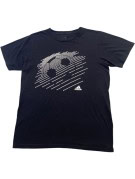 ADIDAS GRAPHIC TEE STREETWEAR NERO UOMO PRE OWNED M