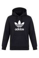 ADIDAS HOODIE STREETWEAR ΜΑΥΡΟ UNISEX PRE OWNED M