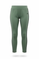 Adidas Κολάν 3/4 Athletic Logo Πράσινο Γυναικείο M