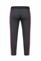 ADIDAS LEGGINGS SPORTSWEAR GRIGIO CHARCOAL ROSA DONNA PRE OWNED XL