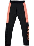 ADIDAS LEGGINGS SPORTSWEAR NERO CORALLO DONNA PRE OWNED S