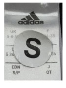 ADIDAS LEGGINGS SPORTSWEAR NERO CORALLO DONNA PRE OWNED S