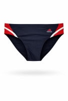 ADIDAS BIKINI SWIM BOTTOM SPORT NAVY BLUE WOMEN PRE OWNED M
