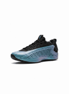 ADIDAS SNEAKERS BASKET ATHLETIC BLU NERO UNISEX PRE OWNED EU 41.5