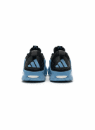 ADIDAS SNEAKERS BASKET ATHLETIC BLU NERO UNISEX PRE OWNED EU 41.5