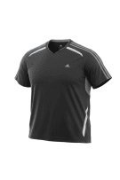 ADIDAS ΜΠΛΟΥΖΑΚΙ ΑΘΛΗΤΙΚΟ CLIMA365 3-STRIPES ΜΑΥΡΟ ΑΝΔΡΙΚΟ XL
