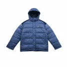 Adidas Μπουφάν Puffer Vintage Λογότυπο Μπλε Ανδρικό M
