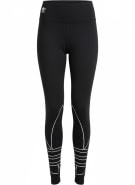 Adidas Originals Leggings Athletic Logo Nero da Donna XS