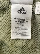 ADIDAS TRACK PANTS MINIMAL OLIVE WOMEN PRE OWNED S