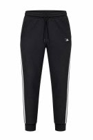 ADIDAS TRACK PANTS SPORTSWEAR BLACK UNISEX PRE OWNED S