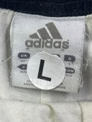 ADIDAS TRACK PANTS SPORTSWEAR NAVY MENS PRE OWNED L