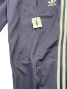 ADIDAS TRACK PANTS SPORTSWEAR NAVY UNISEX PRE OWNED L