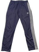 ADIDAS TRACK PANTS SPORTSWEAR NAVY UNISEX PRE OWNED L