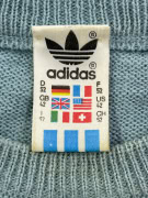 ADIDAS ΠΛΕΚΤΗ ΜΠΛΟΥΖΑ 90s COLORBLOCK ΓΑΛΑΖΙΑ UNISEX L
