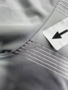 ADIDAS POLO SHIRT GOLF STRIPED LOGO GREY MEN M