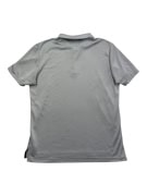ADIDAS POLO SHIRT GOLF STRIPED LOGO GREY MEN M
