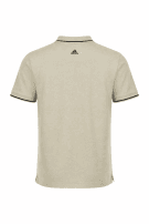 90s ADIDAS POLO SHIRT MINIMAL BEIGE MEN PRE OWNED L