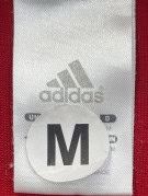 ADIDAS POLO SHIRT STRIPED RED ΑΝΔΡΙΚΟ PRE OWNED M