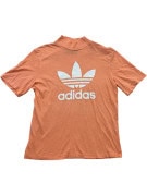 ADIDAS T SHIRT COLLO ALTO GRAPHIC PESCA DONNA PRE OWNED XS