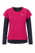 ADIDAS RUNNING T SHIRT SPORTSWEAR FUCHSIA ΜΠΛΕ ΓΥΝΑΙΚΕΙΟ PRE OWNED