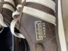 ADIDAS SNEAKERS RETRO BROWN UNISEX PRE OWNED EU 44