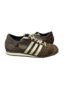 ADIDAS SNEAKERS RETRO BROWN UNISEX PRE OWNED EU 44