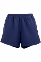 ADIDAS pantaloncini vintage con logo in rilievo blu da uomo XL
