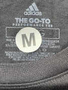 ADIDAS T SHIRT GRAPHIC NERO DONNA PRE OWNED M
