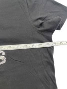 ADIDAS T SHIRT GRAPHIC NERO DONNA PRE OWNED M