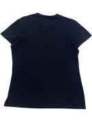 ADIDAS T SHIRT GRAPHIC BLACK WOMEN PRE OWNED S