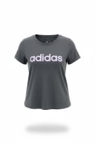 ADIDAS T-SHIRT DA DONNA CON LOGO GRIGIA S