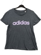 ADIDAS T-SHIRT DA DONNA CON LOGO GRIGIA S