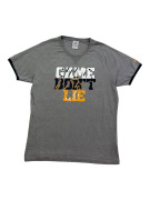 ADIDAS T-SHIRT VINTAGE GAME DON'T LIE GREY MENS L