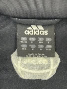 Adidas Track Jacket Μαύρο με Ρίγες Zip-Up Unisex M