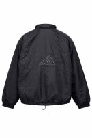 1990S ADIDAS TRACK JACKET MINIMAL BLACK MEN PRE OWNED L