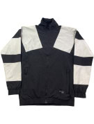 ADIDAS TRACK JACKET SPORTSWEAR ΜΑΥΡΟ ΛΕΥΚΟ ΑΝΤΡΙΚΟ PRE OWNED L