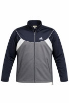 1990S ADIDAS TRACK JACKET SPORTY NAVY GREY ΑΝΤΡΙΚΟ PRE OWNED S