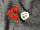 ADIDAS TRACK PANTS SPORTY BLACK MEN PRE OWNED M