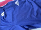 1990S ADIDAS TRACK PANTS VINTAGE ΜΠΛΕ ΑΝΤΡΙΚΟ PRE OWNED L