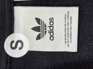 ADIDAS FELPA CON ZIP A RIGHE NERA UOMO PRE OWNED S