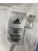 ADIDAS Ζακέτα Hoodie Vintage Με Λογότυπο Μπλε Λευκό Ανδρική S