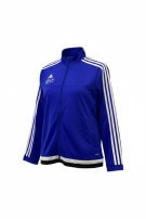 ADIDAS ΖΑΚΕΤΑ TRACK JACKET SPORTY ΜΠΛΕ ΓΥΝΑΙΚΕΙΟ PRE OWNED M