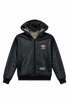 Y2K ADIDAS ZIP HOODIE ARCHIVE BLACK ΑΝΤΡΙΚΟ PRE OWNED S